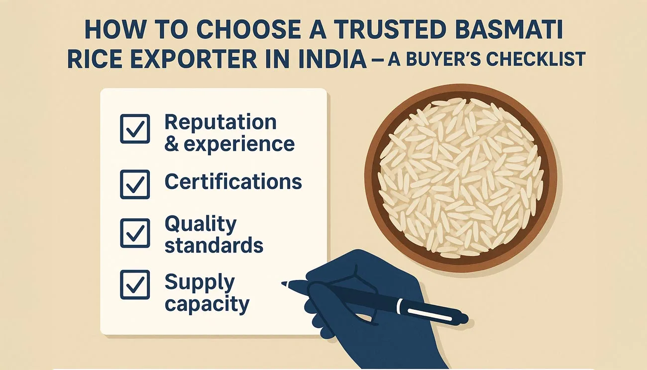 basmati rice exporter in India